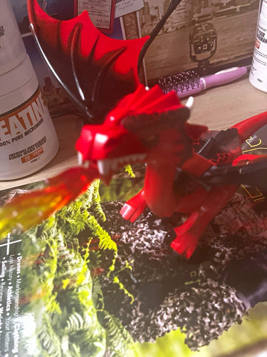 Dragon castle red - castle,,