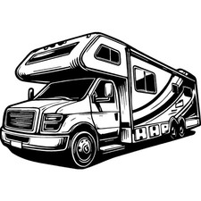 'Motor Home' Unmounted Rubber