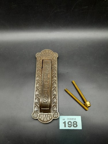 Victorian postal door knocker - postal,