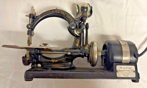 Antique willcox gibbs sewing - willcox,