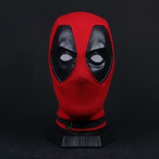 Cosplay Deluxe Deadpool Full Face Mask Breathable knitted Helmet Halloween Prop