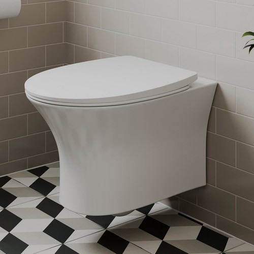 Avox rennes wall hung rimless - hung,