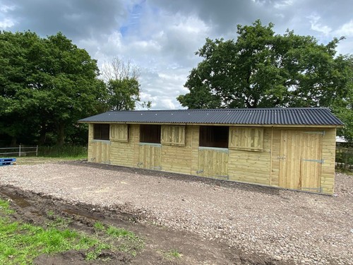 12ft 36ft stable 6ft tack - 12ft,