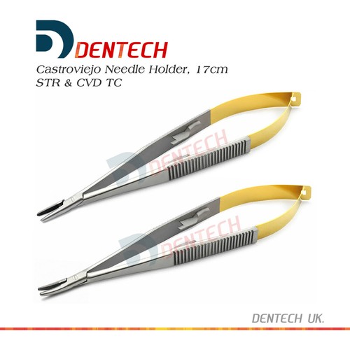 Castroviejo needle holder - castroviejo,