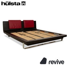 Hülsta Tamis Wood Leather Bed