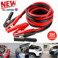 3M Heavy Duty Jump Leads 1800AMP Car Van Battery Starter Booster Cables Jumper