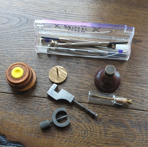 Watchmakers tool lot including - tool,