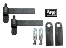 Trailer Pickup Tailgate Dropside Hinge Set Drop Lock Straight Hinges Eye Plates