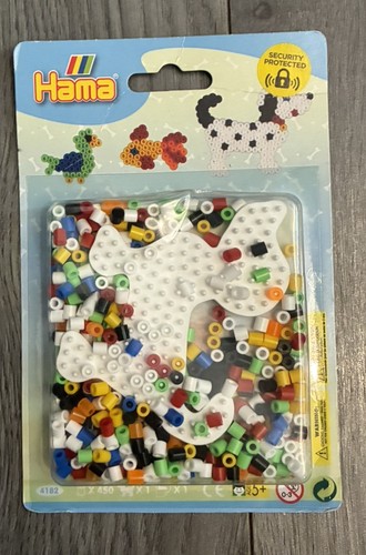 Hama beads animals dog - beads,