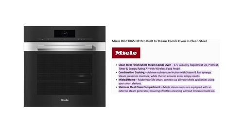 Miele dgc7865 pro built in - hc,