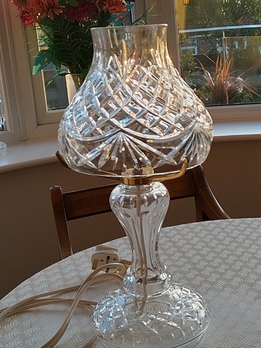 Waterford crystal lamp - waterford,