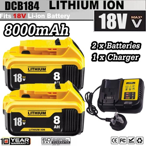 0ah battery with - 8.0ah,