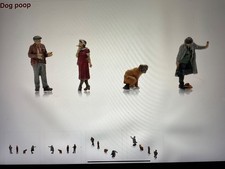 Suitable Marklin z scale/gauge Artitec z Figures. ‘Dog Poo’
