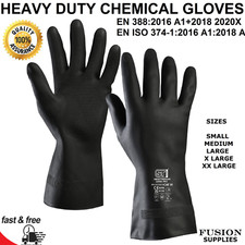 CHEMICAL GLOVES.RUBBER