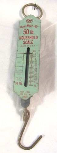 Vintage handi weigh all - handi, lb