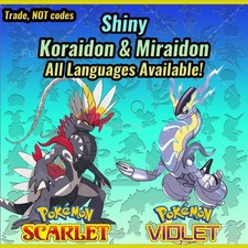 ✨ Shiny Miraidon Koraidon ?Event Paldea ? All Languages ❤️ NOT CODES ?