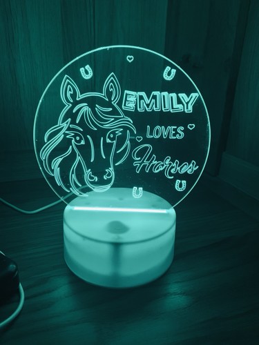Horse themed led - night, light