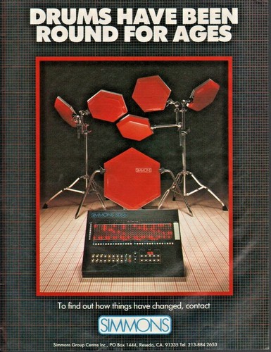 1983 simmons sds6 drum - 1983, machine