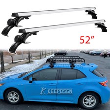 For Toyota Corolla Hatch Bare Roof Rack Cross Bars Luggage Kayak Cargo Carriers
