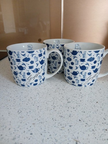 Tetley tea gaffer mugs - mugs, x3