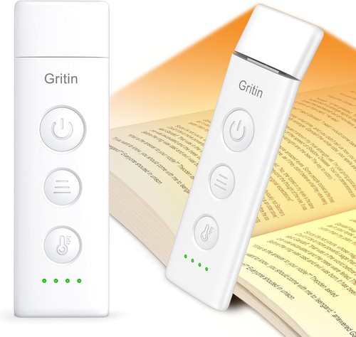 Gritin rechargeable book light - gritin,