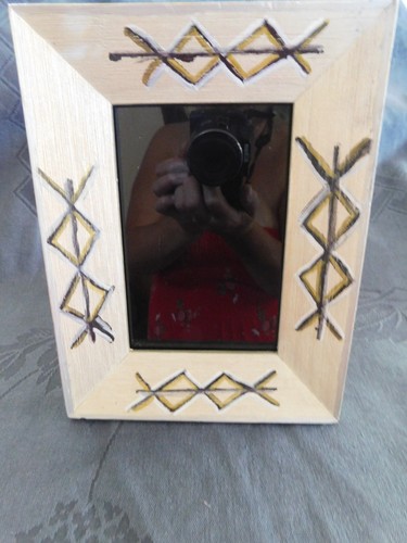 Ooak scrying mirror handmade - scrying,