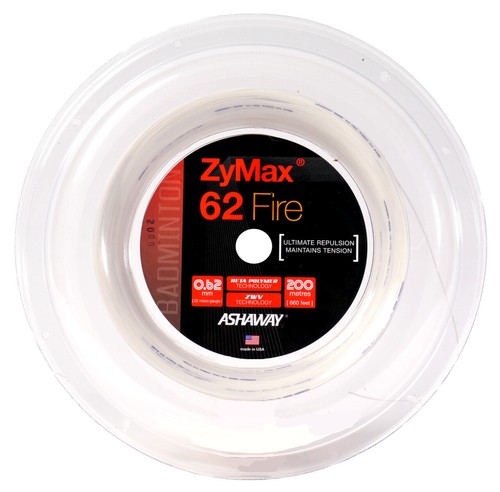 Ashaway zymax fire 62mm - zymax, 0.62mm