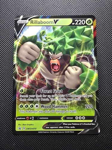 Rillaboom swsh014 sword - rillaboom,