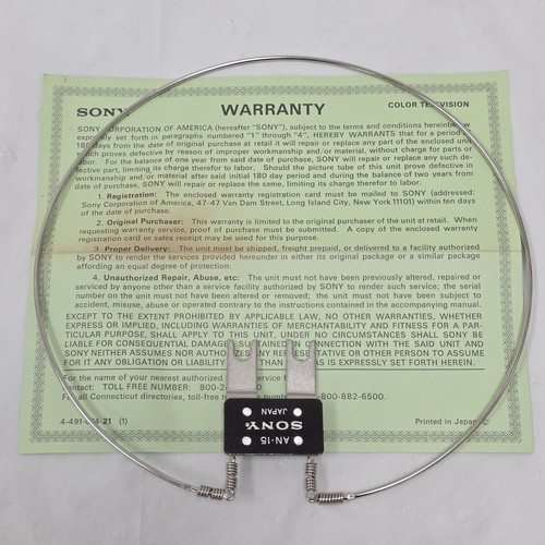 New vintage sony uhf - new,