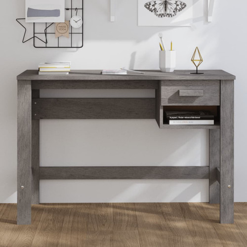 Desk light grey pinewood - light,