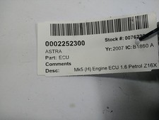 55559394 ECU ASTRA VAUXHALL