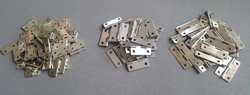 Hinges silver cabinet cupboard - silver,