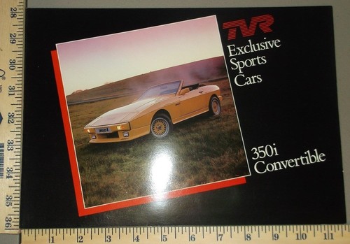 1985 1987 tvr 350i - -,