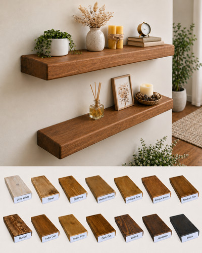 Chunky rustic floating - chunky,