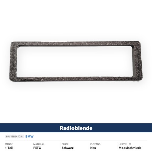 Radio bezel din - radio, cover