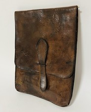 Antique Leather Map Case Bag