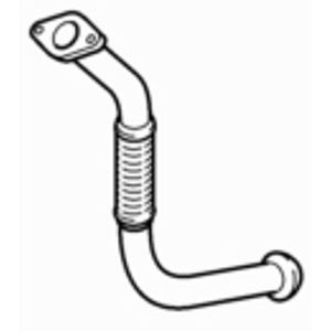 Quality front exhaust - exhaust, down