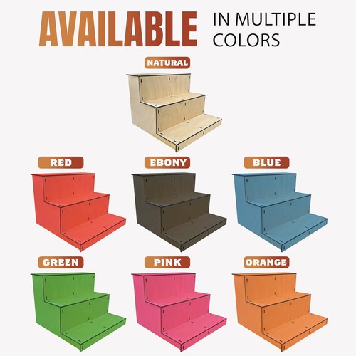 Torched tier display stand - 3-tier,