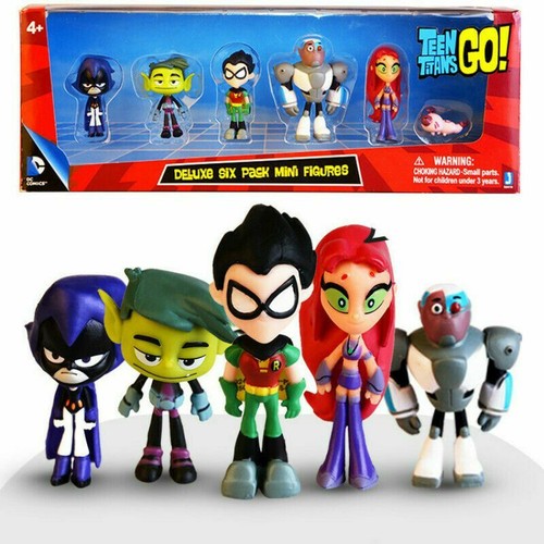 6pcs teen titans - 6pcs, go
