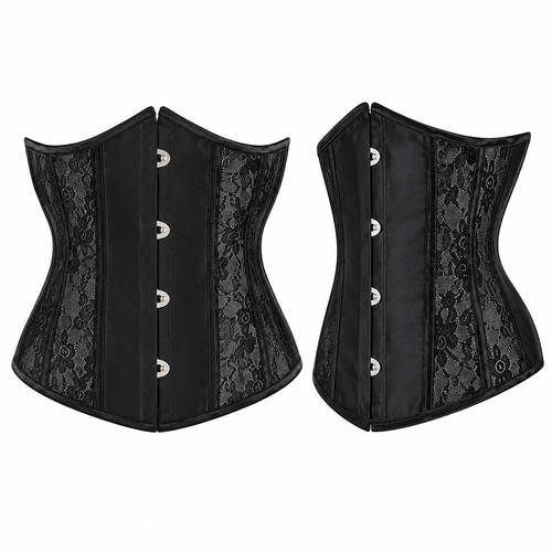 Women black underbust - black,
