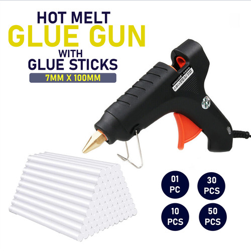 Hot melt glue gun - hot,
