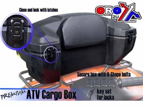 Atv cargo box 81l - cargo,