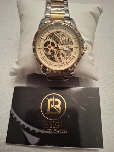 Bibi automatic skeleton watch - skeleton,