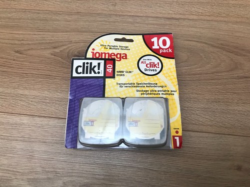 10x iomega pocket - pocket, clik