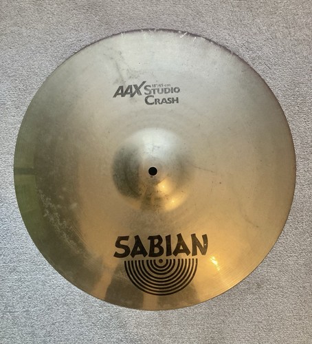 Sabian aax studio crash - sabian, 18”
