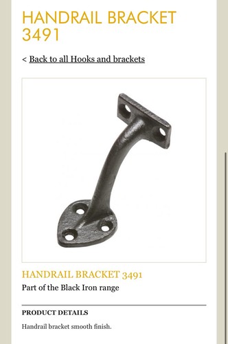 Black iron stair - iron,