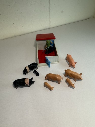 Britains farm animals pigs - britains,
