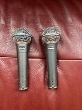 2 Shure Beta 58a Dynamic