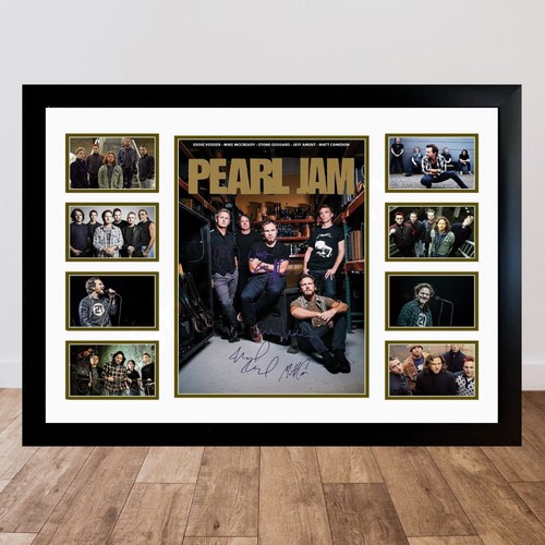 Pearl jam framed print - pearl, a4