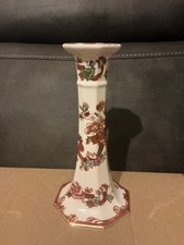 MASON’S IRONSTONE RED MANDALAY LARGE CANDLESTICK CIRCA 1960 EXCELLENT CONDITION